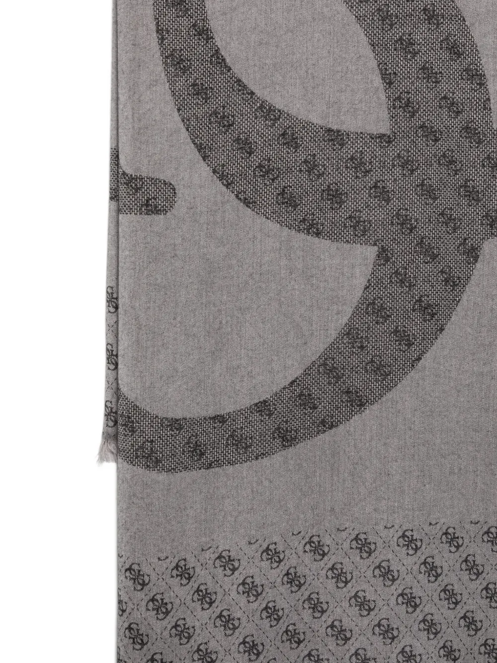 GUESS USA Sjaal met logoprint Grijs