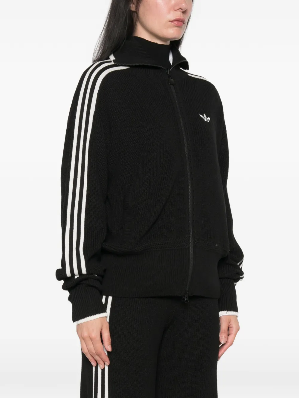 adidas Vest met trefoil-logo en Firebird-zijstreep Zwart