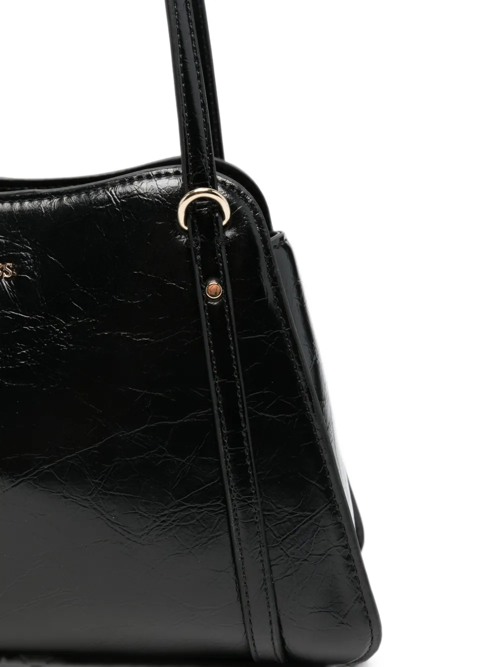 GUESS USA Gekreukte shopper Zwart