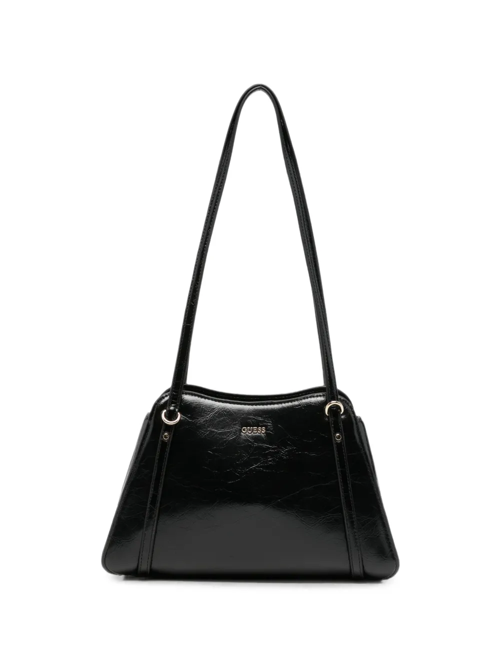 GUESS USA crinkled tote bag - Nero