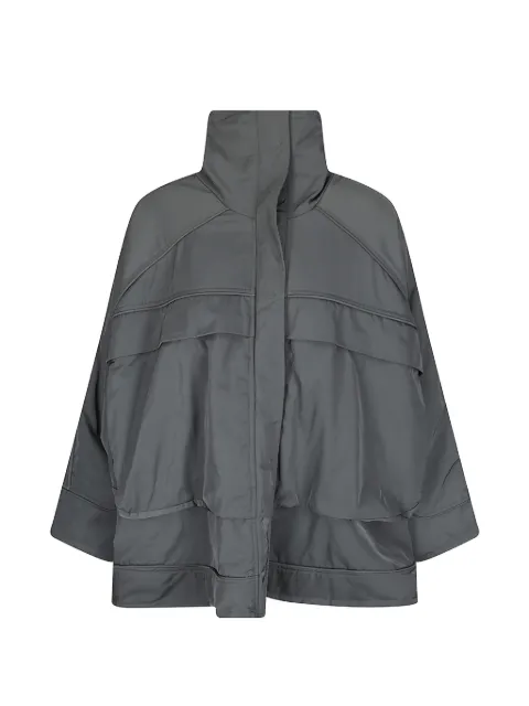 M.S.M. oversized high-collar jacket