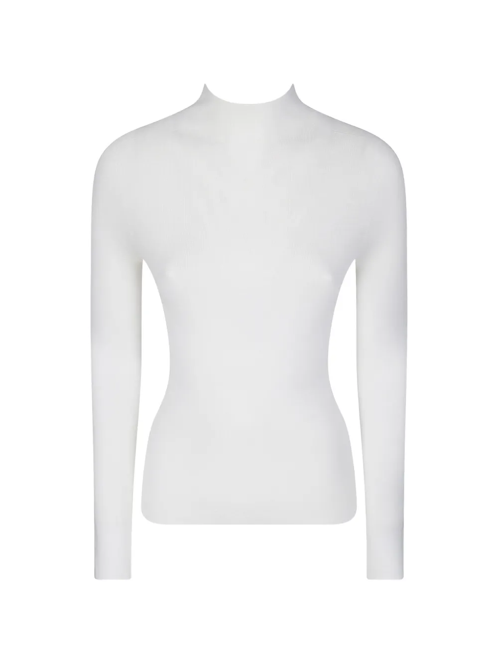 M.S.M. fine-knit turtleneck sweater - Weiß