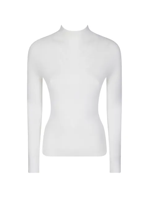 M.S.M. pull en maille fine à col roulé