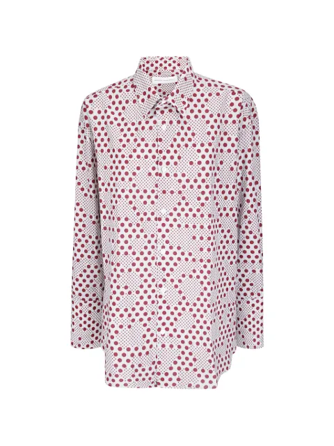 Niccolò Pasqualetti polka-dot long-sleeve shirt