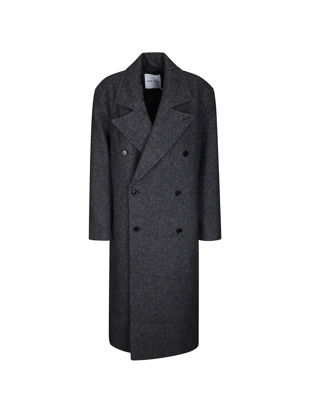 SAMSOE SAMSOE Savince double-breasted coat - Grigio
