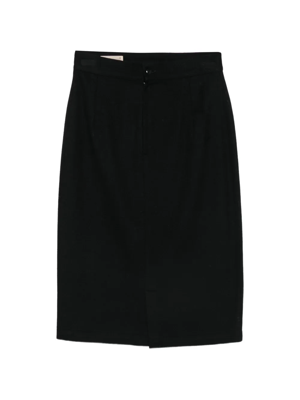 Versace Pre-Owned jupe crayon mi-longue à taille haute (années 1980) - Noir Versace Pre-Owned jupe crayon mi-longue à taille haute (années 1980) - Noir