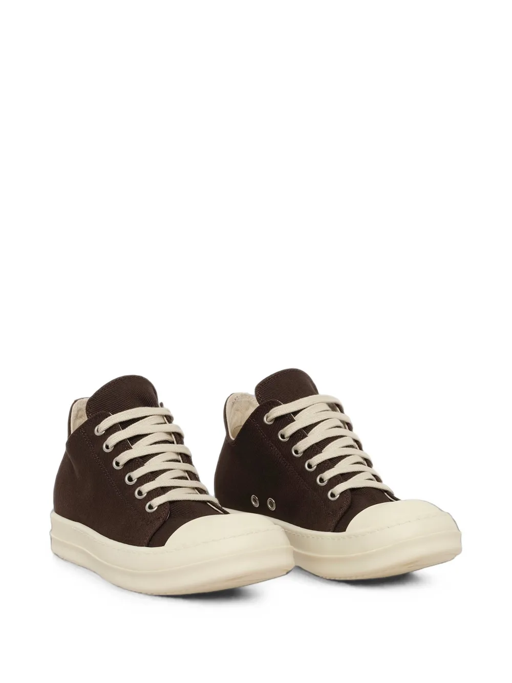 Rick Owens DRKSHDW overdyed denim sneakers Bruin