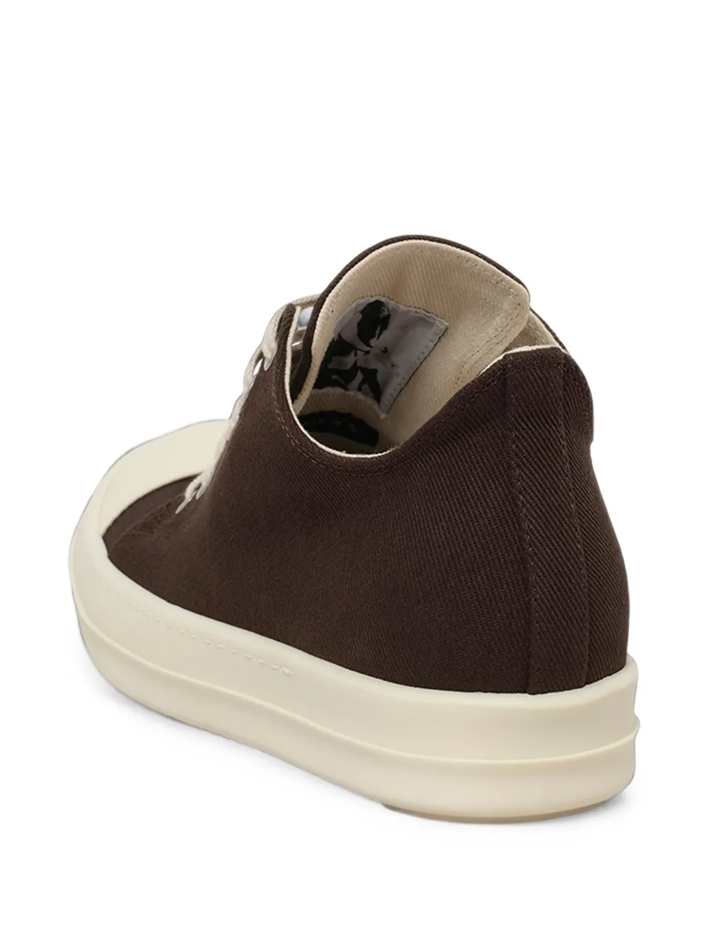 Rick Owens DRKSHDW overdyed denim sneakers Bruin