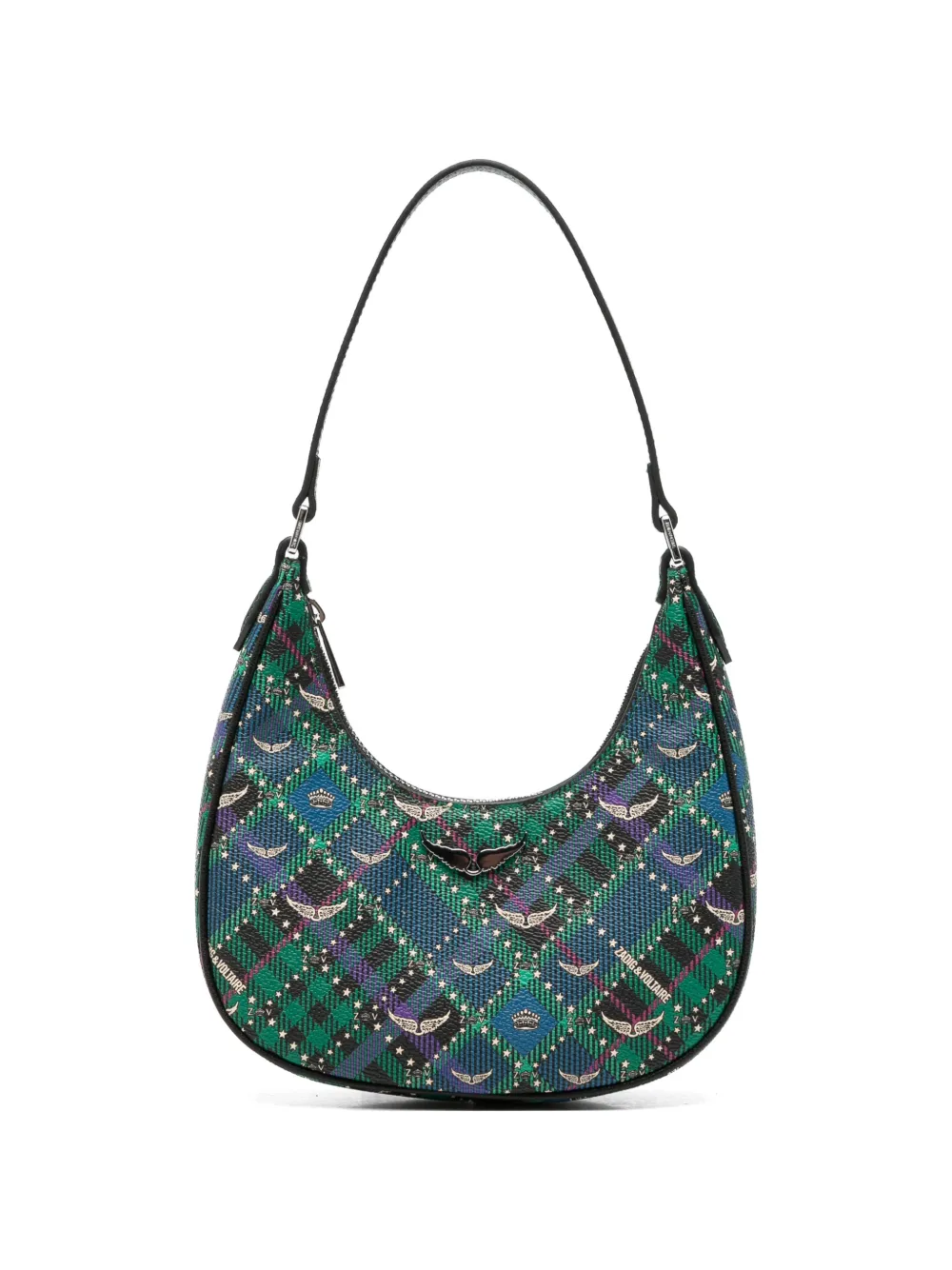 Zadig&Voltaire Z Night Out plaid-pattern shoulder bag · OS