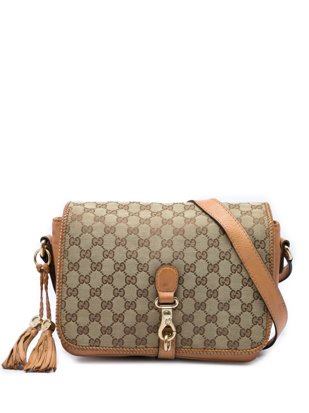 Gucci Pre-Owned 2016-2026 GG Canvas Marrakech crossbody bag - Toni neutri