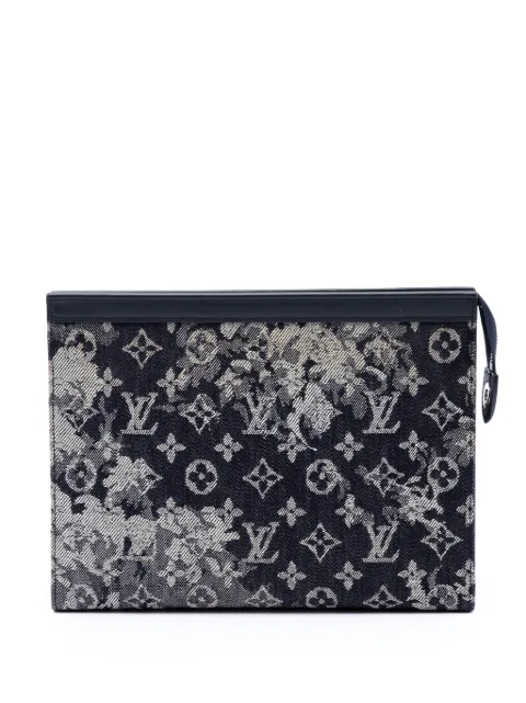Louis Vuitton Pre-Owned 2020 Monogram Tapestry Pochette Voyage MM clutch bag