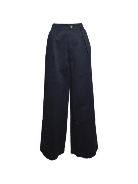 JcSophie pleated wide-leg trousers