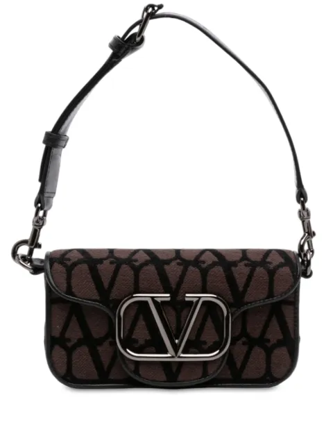 Valentino Garavani Pre-Owned 2021-2026 Small Toile Iconographe VLogo Loco satchel