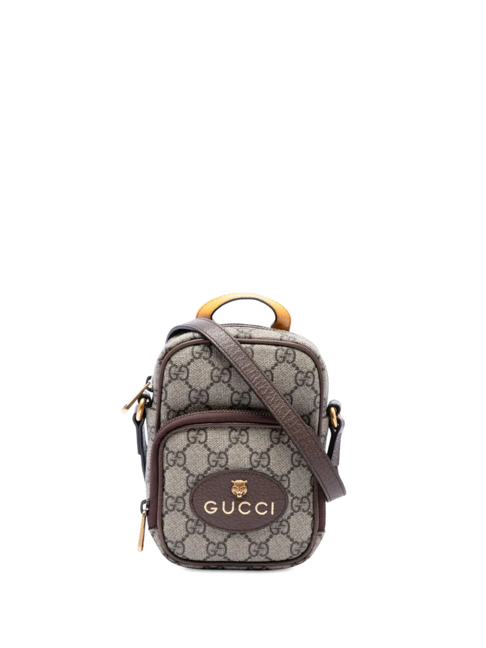 Gucci Pre-Owned Borsa a tracolla Neo Vintage mini in tessuto GG Supreme 2000-2015 - Toni neutri