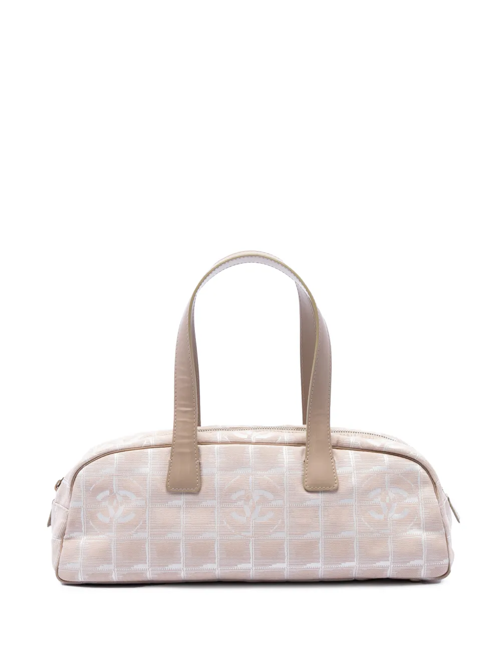 CHANEL Pre-Owned 2004-2005 New Travel Line Nylon handbag - Nude