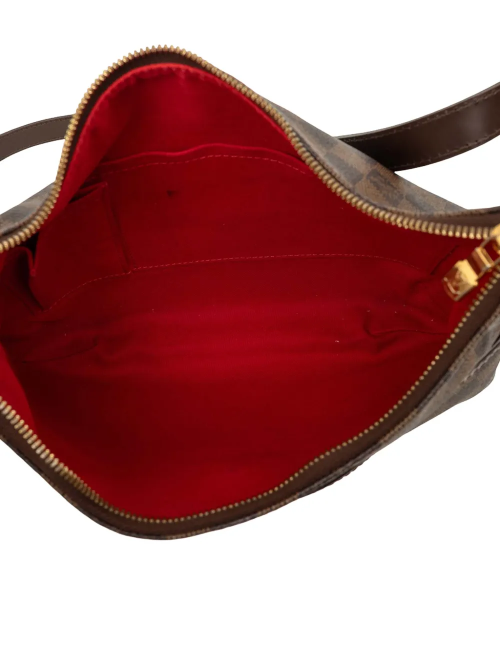 Louis Vuitton Pre-Owned 2009 Damier Ebene Bloomsbury PM crossbody bag - Braun