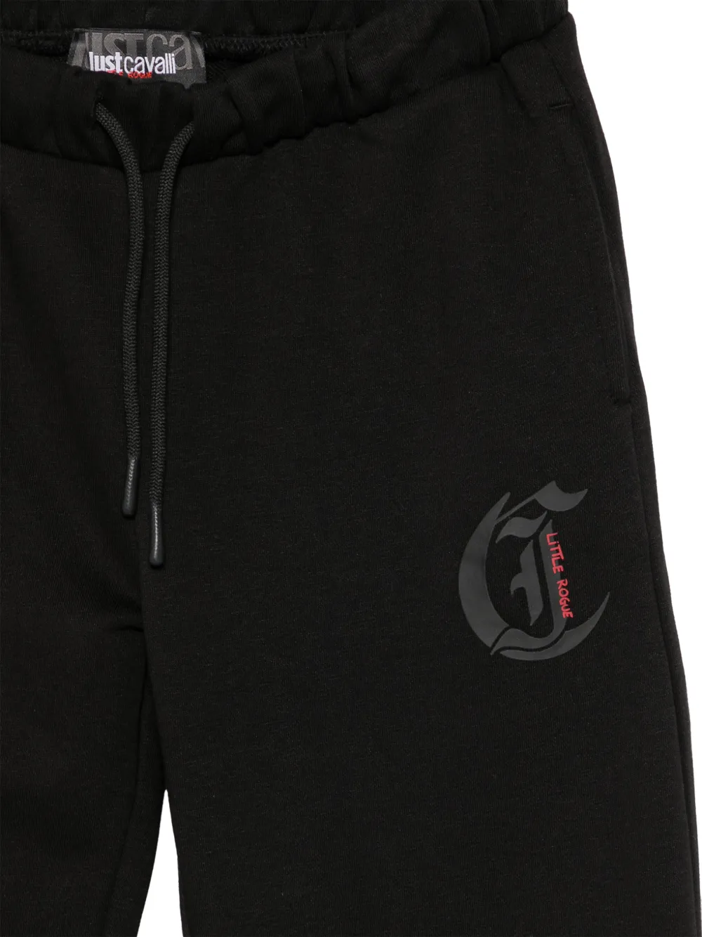 Roberto Cavalli Junior Trainingsbroek met logoprint Wit
