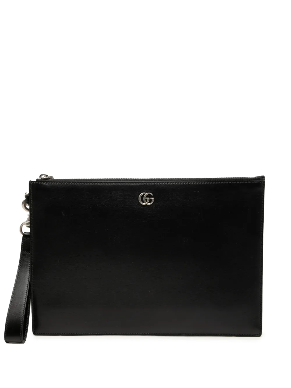 Gucci Pre-Owned 2016-2026 GG Marmont Calfskin clutch bag - Schwarz