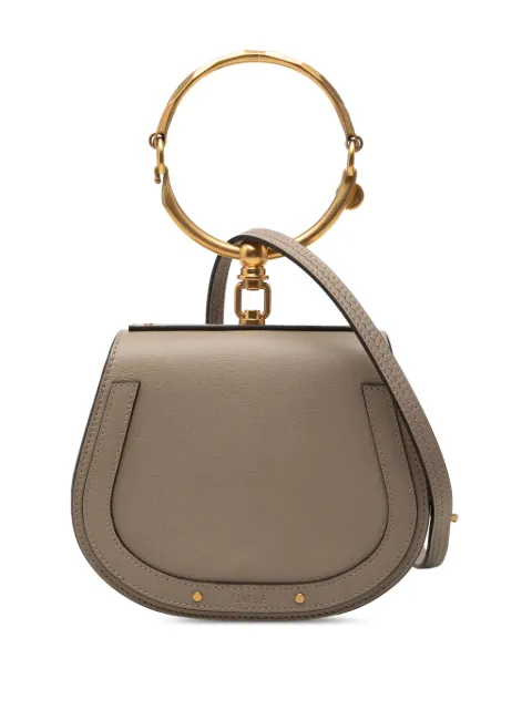 Chloé Pre-Owned 2018 Small Leather Nile Bracelet satchel