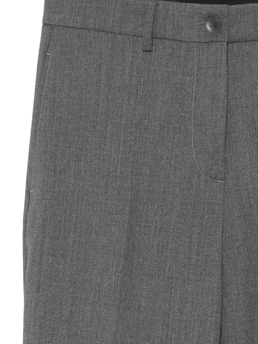Seventy Geplooide pantalon Grijs