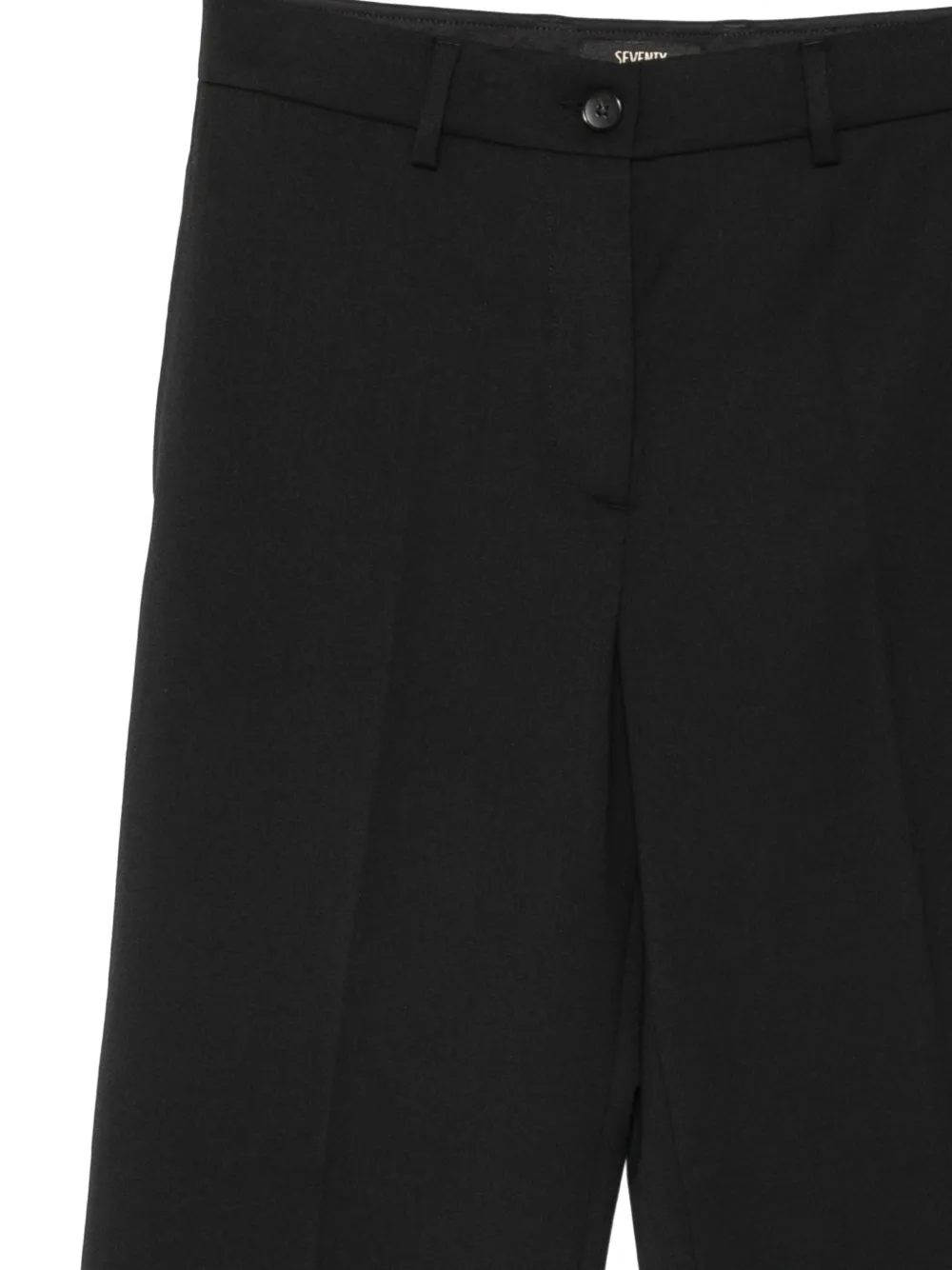 Seventy Geplooide pantalon Zwart