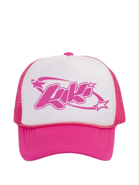 Alter Ego x Lisa Kiki logo-print trucker hat