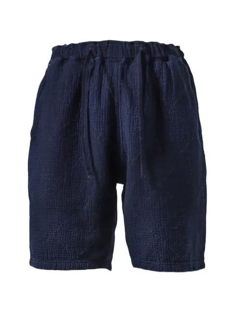 PORTER CLASSIC Sea Island Sashiko shorts