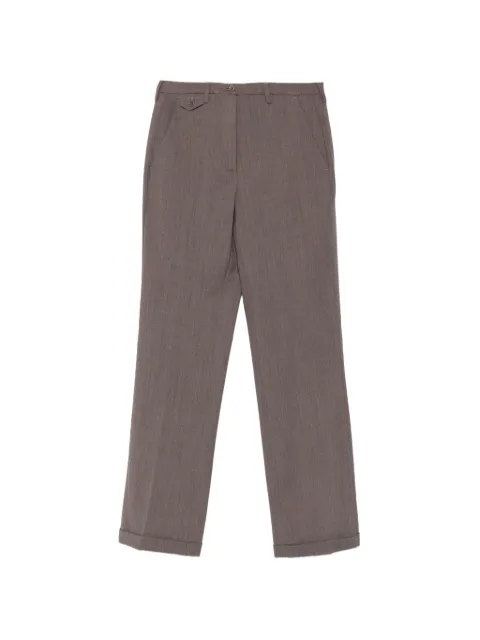 Seventy Pantaloni con patta abbottonata e risvolto