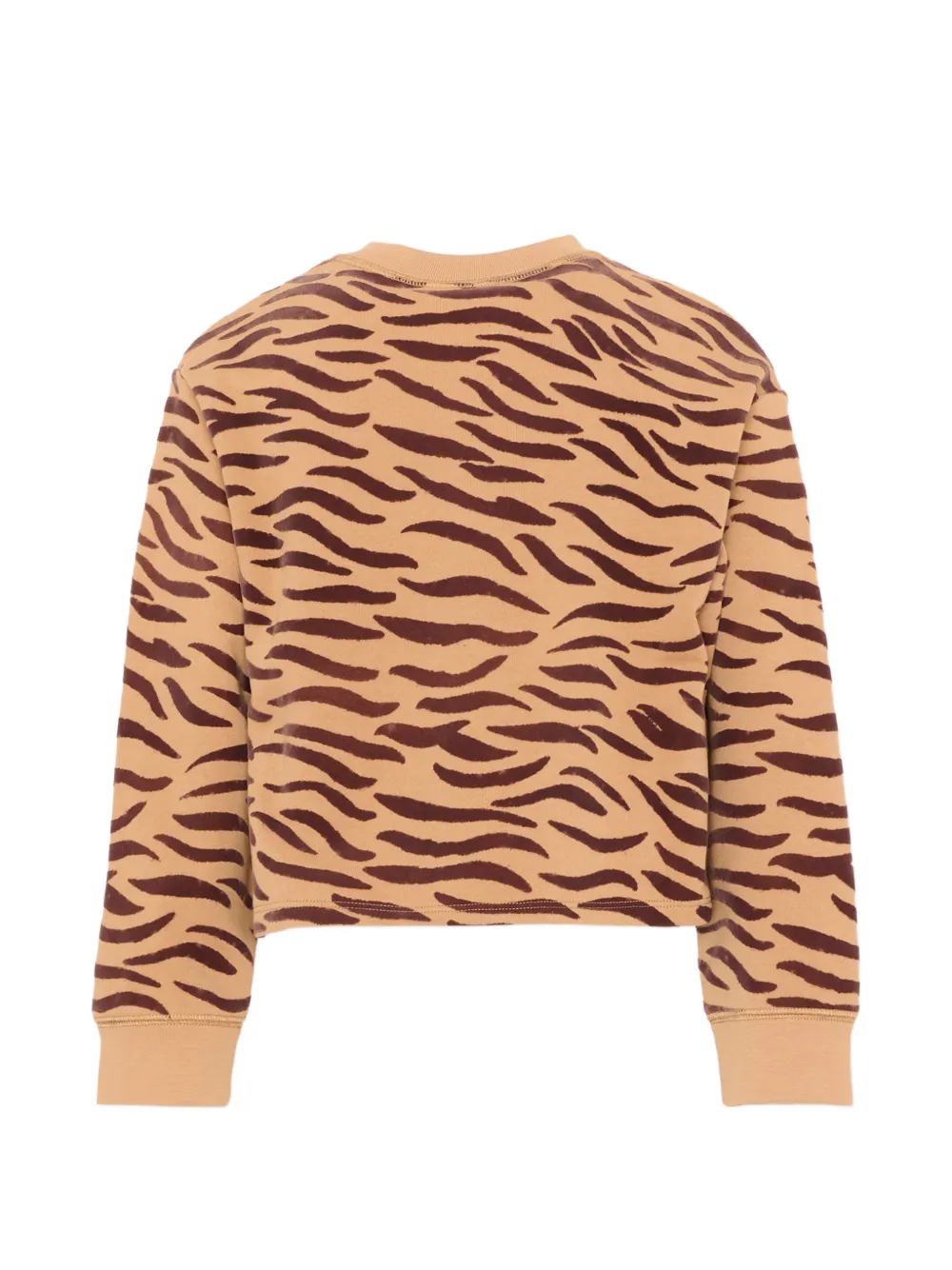 Stella McCartney Kids Sweater met tijgerprint Bruin