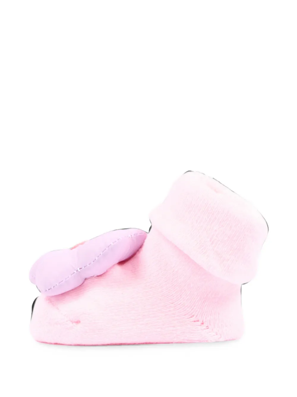 Billieblush flower-patch crib shoes Roze