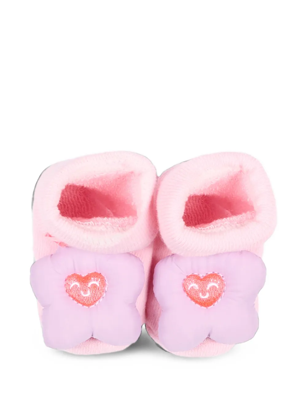 Billieblush flower-patch crib shoes Roze