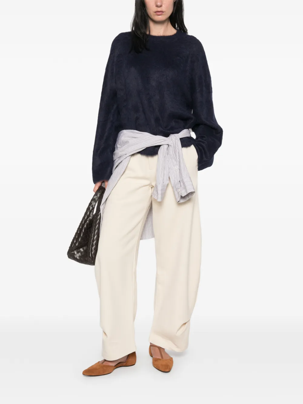 Soft Goat Gebreide trui Blauw