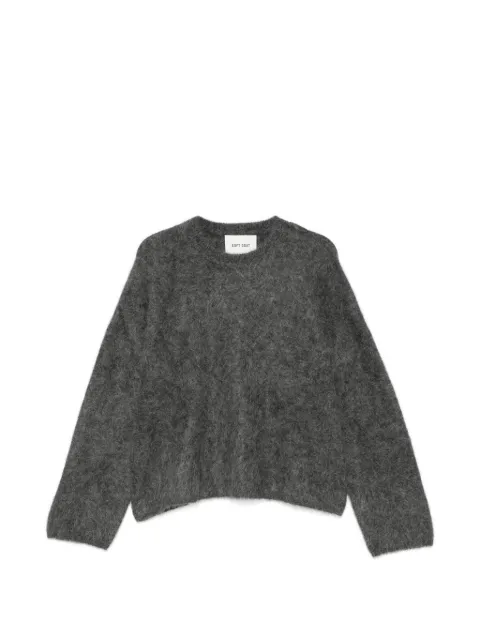 Soft Goat brushed-knit crew-neck sweater