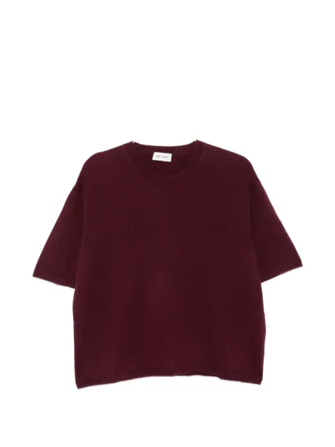 Soft Goat short-sleeve cashmere T-shirt