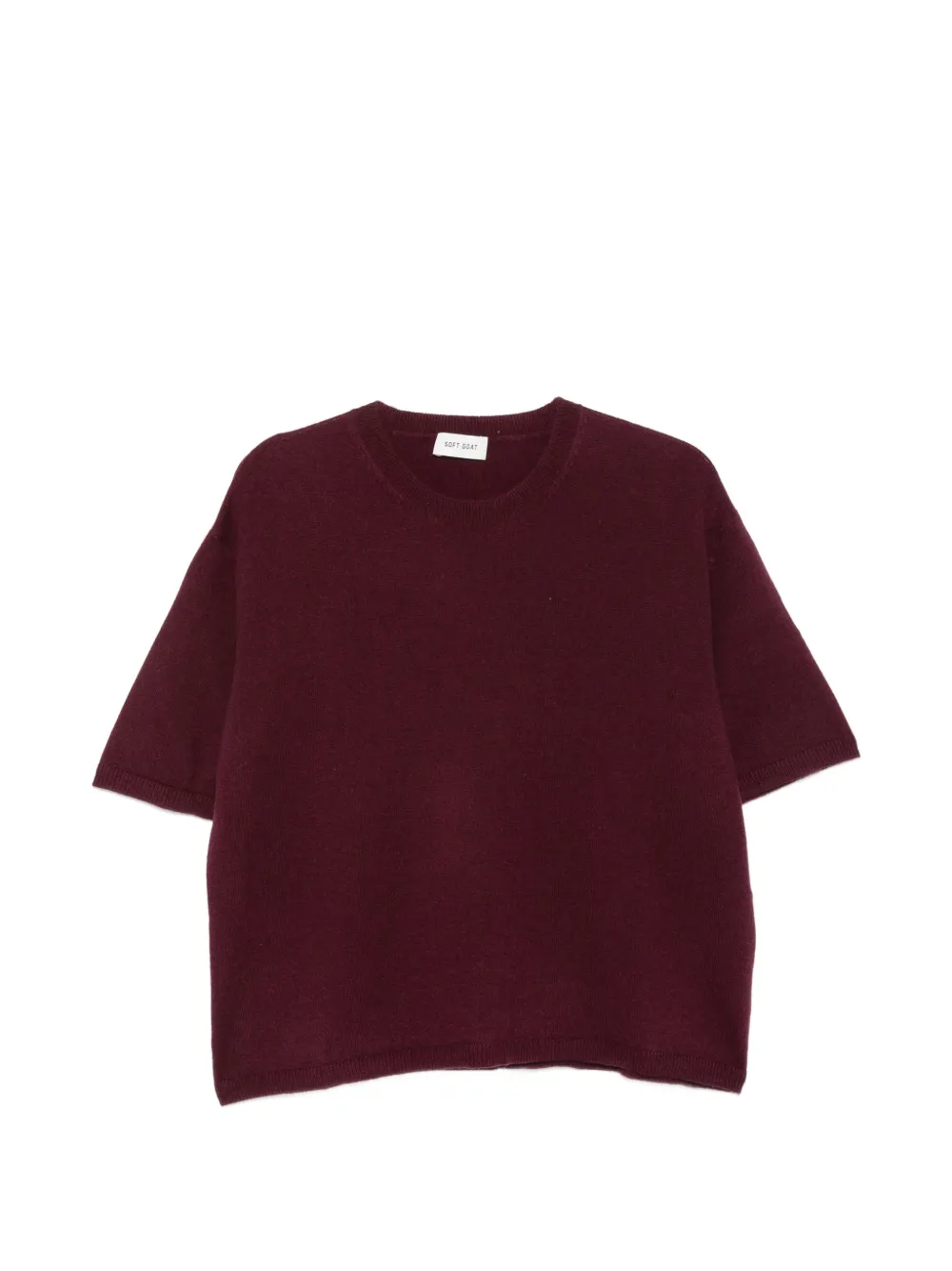 Soft Goat short-sleeve cashmere T-shirt