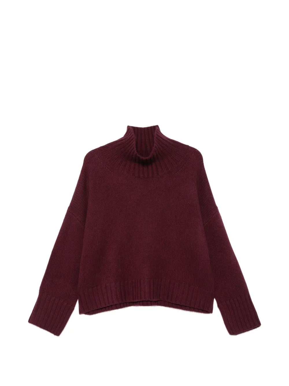Soft Goat ribbed-knit roll-neck sweater