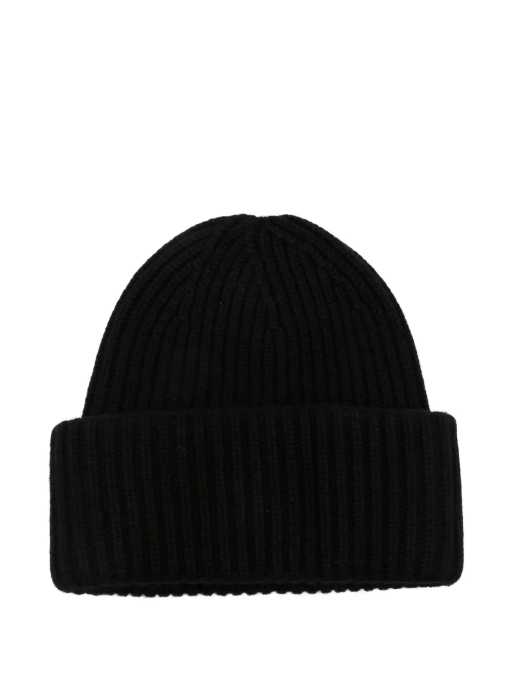 Soft Goat ribbed-knit beanie hat