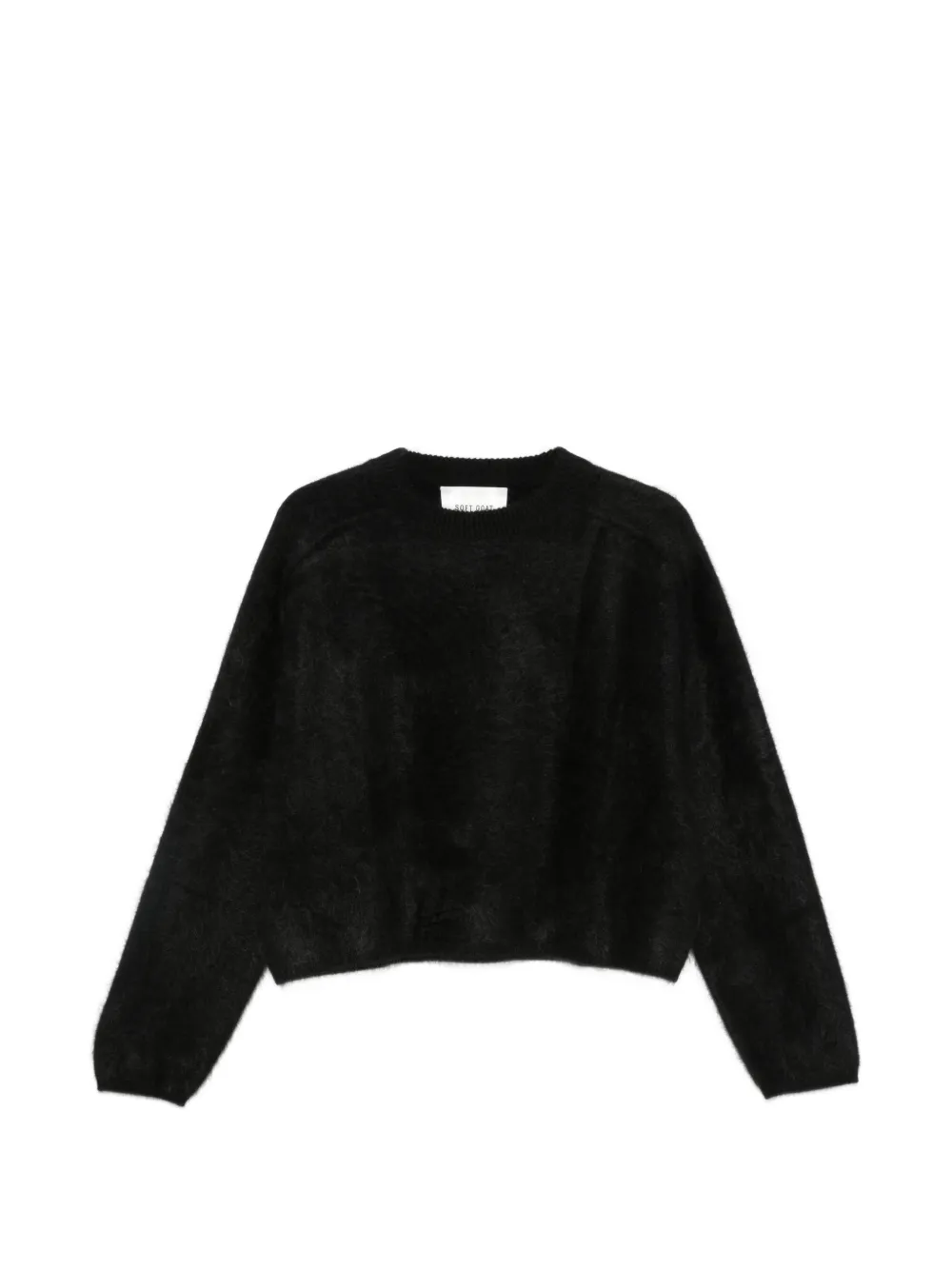 Soft Goat fuzzy-knit sweater