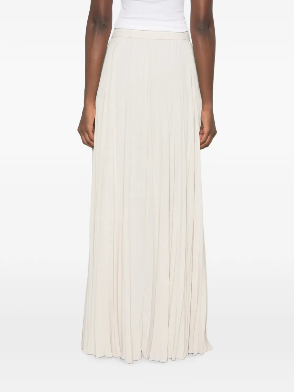 TOM FORD Maxi-plooirok Beige