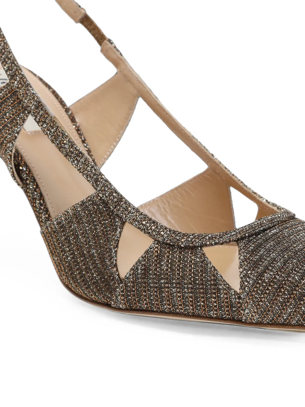 Arteana pointed-toe cut-out pumps Bruin