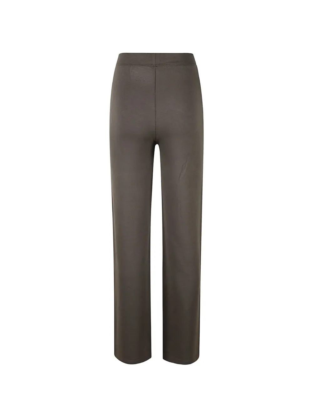 Majestic Filatures elasticated-waistband straight-leg trousers Grijs