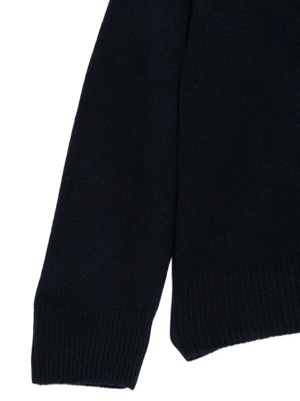 Barena Duse gebreide trui met matrozenkraag Blauw