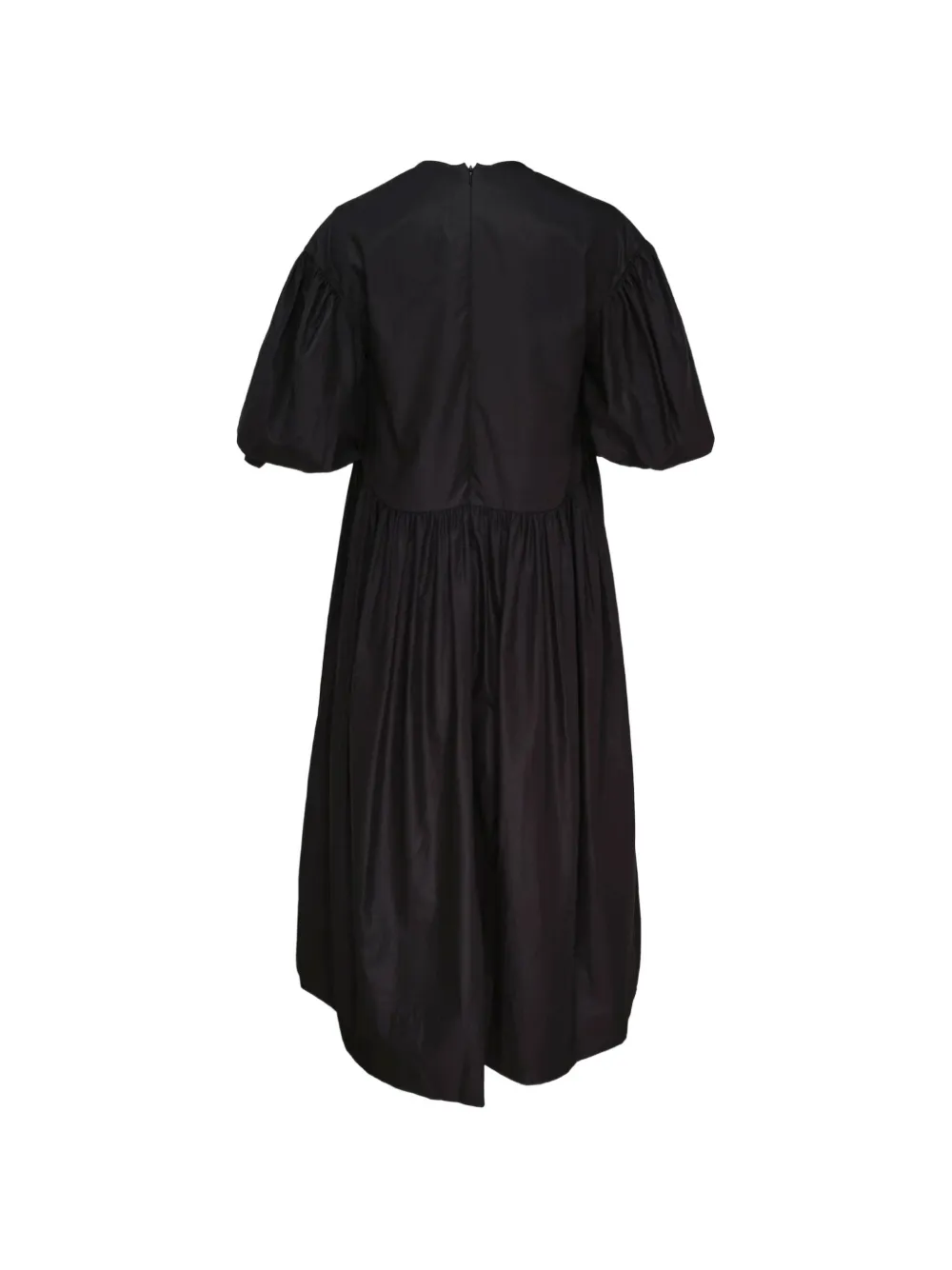 Simone Rocha Bow-detail Puff-sleeve Mini Dress in Black, view 3