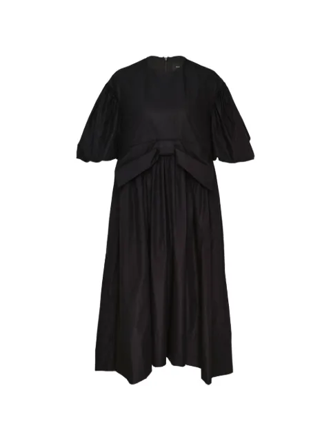 Simone Rocha bow-detail puff-sleeve mini dress