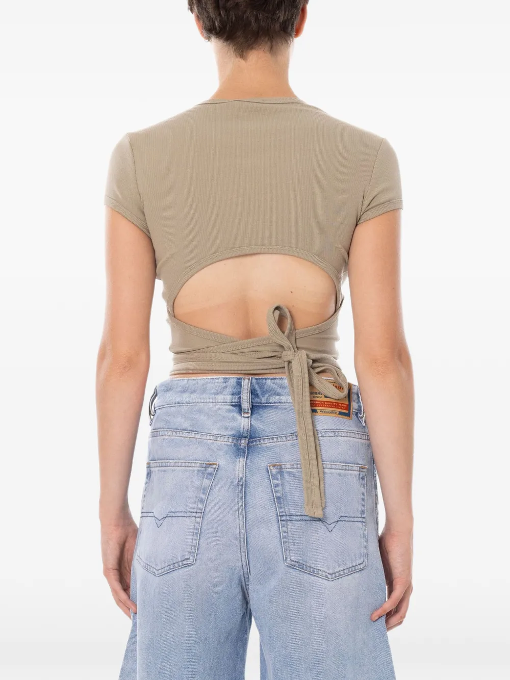 Diesel T-Bunny-Tail T-shirt Groen
