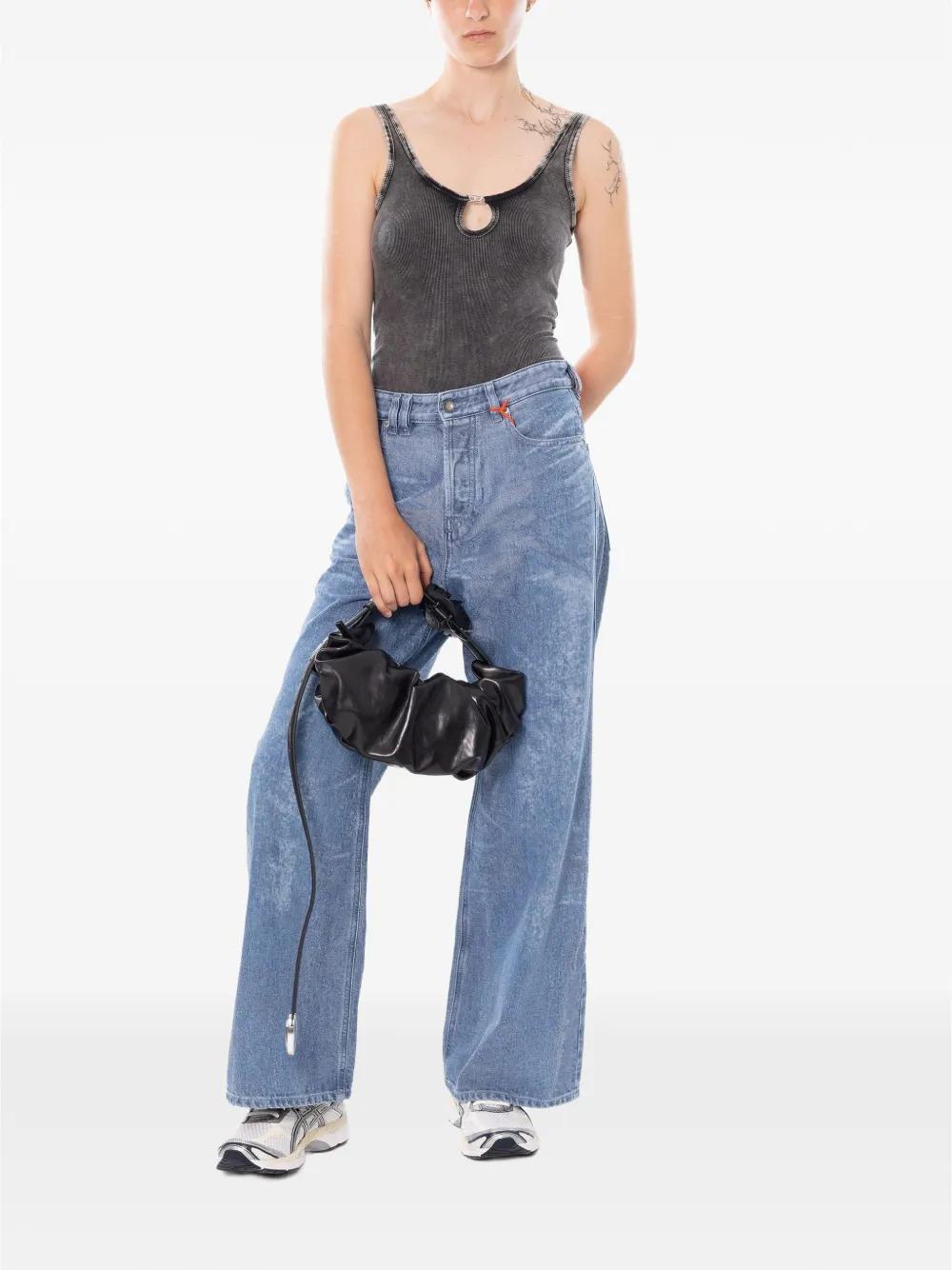 Diesel 1996 D-Sire jeans met toelopende pijpen Blauw