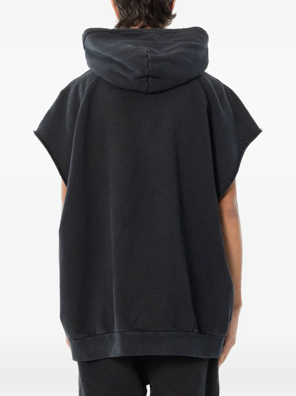 Champion Nowhere Gym mouwloze hoodie Zwart