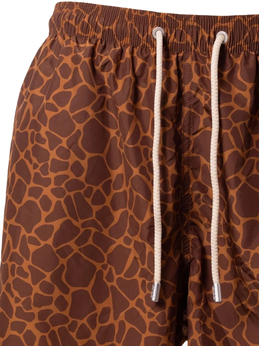 MC2 Saint Barth Lighting zwembroek met giraffe-print Bruin