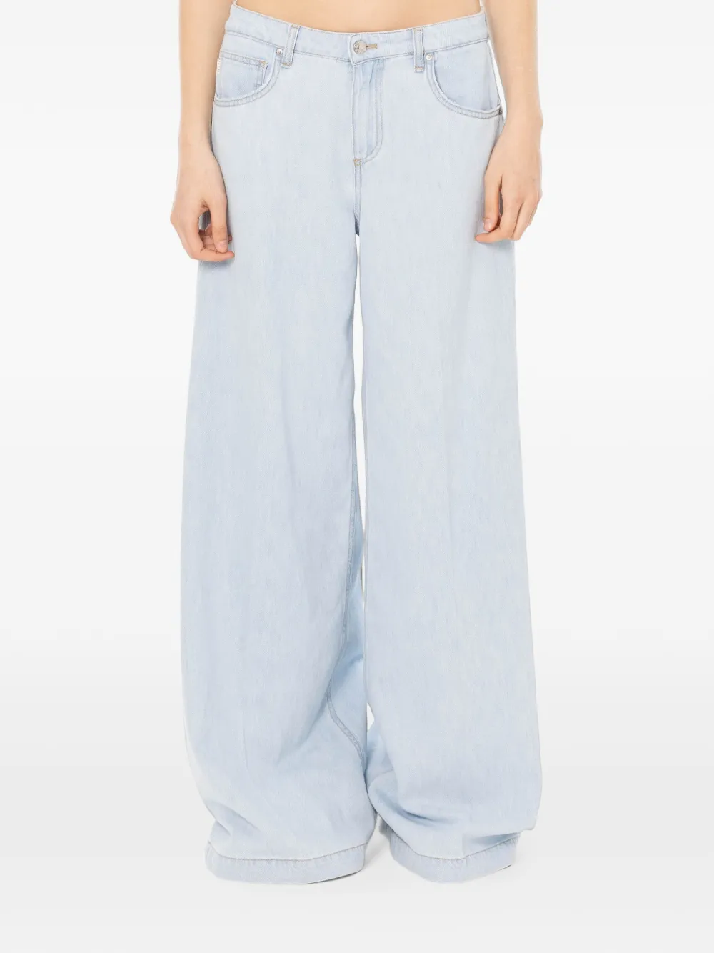 VICOLO Jeans Madison a gamba ampia - Blu
