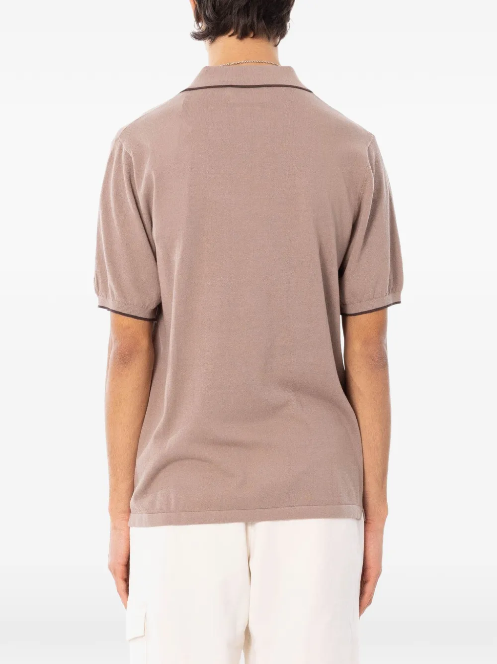 MC2 Saint Barth Sloan T-shirt met korte mouwen en polokraag Grijs